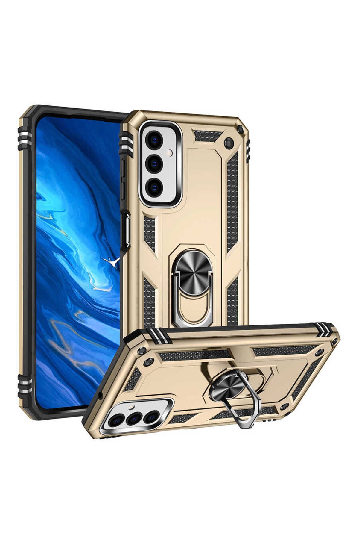 Galaxy M23 Kılıf BSAY Vega Kapak - Gold Gold