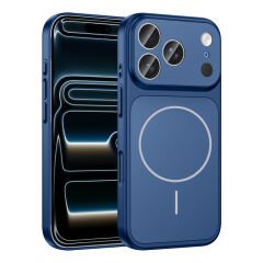 iPhone 17 Pro Max Kılıf Zore M-Safe Şarj Özellikli Kamera Korumalı Formen Kılıf