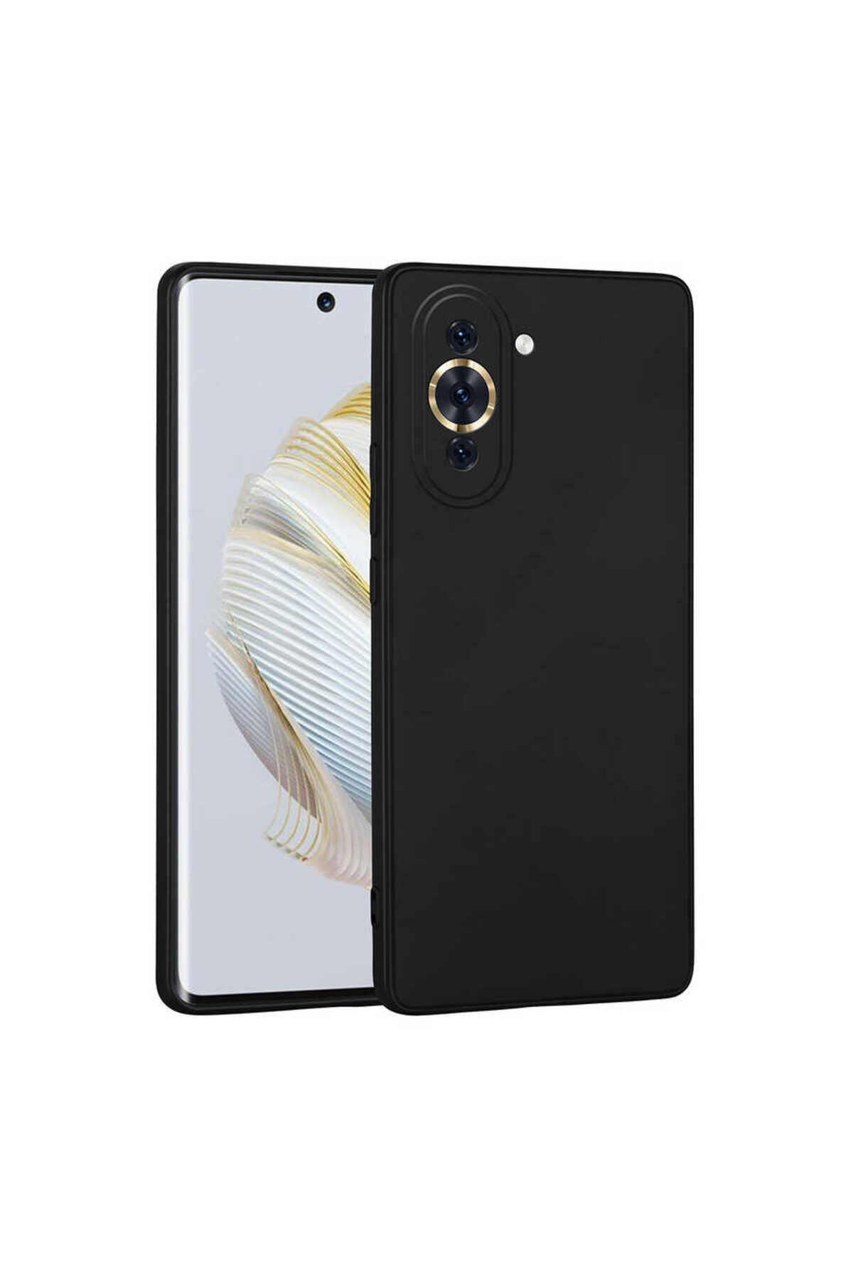 Huawei Nova 10 Kılıf BSAY Premier Silikon Kapak - Kırmızı Siyah