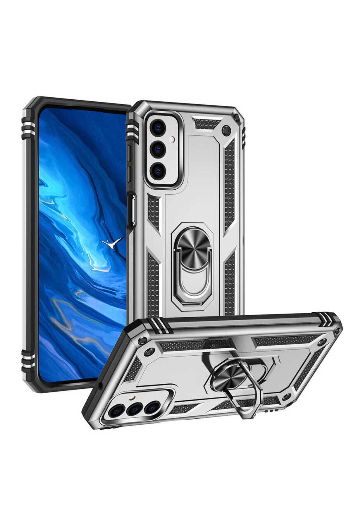 Galaxy M23 Kılıf BSAY Vega Kapak - Gold Gri