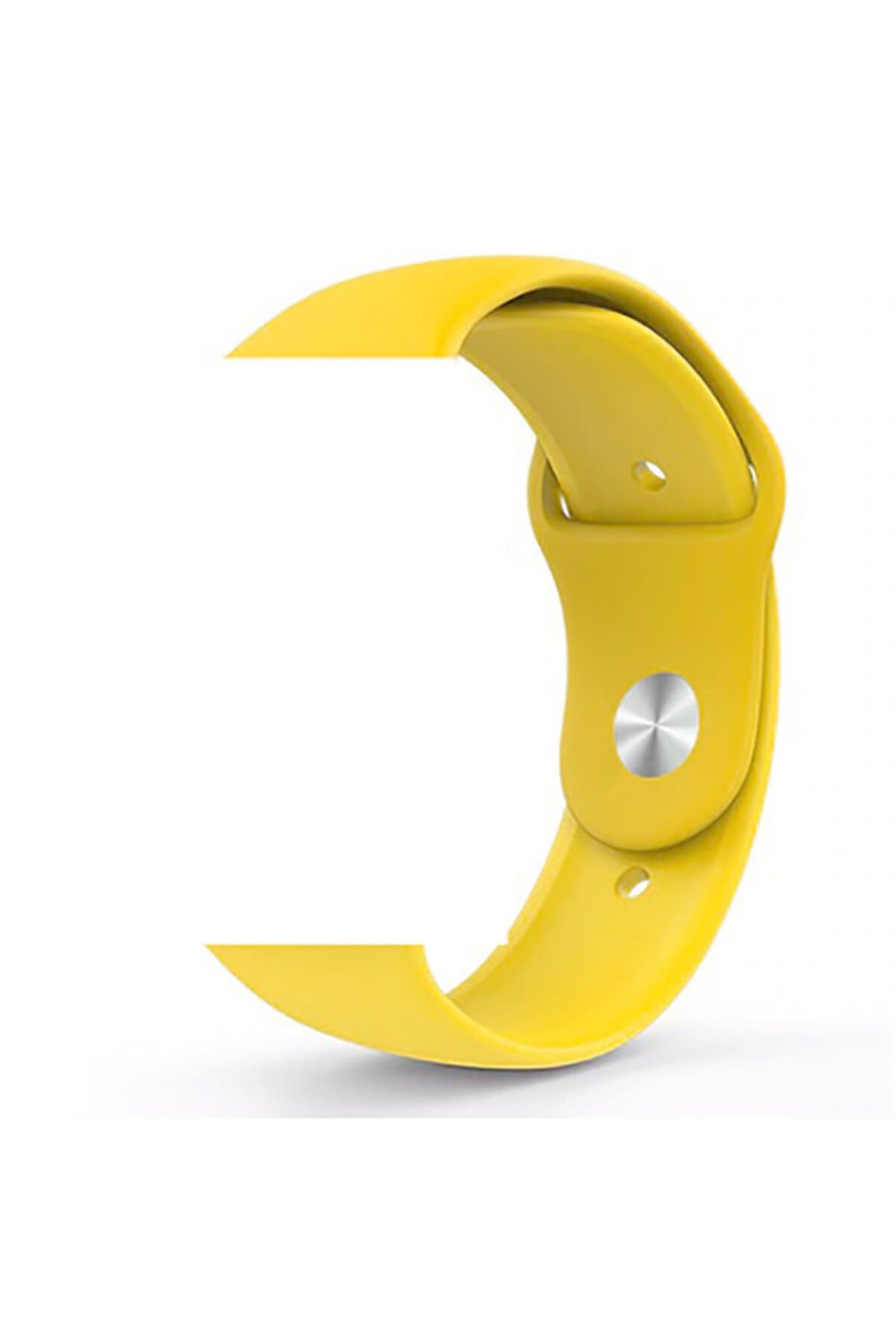 Watch 38mm Uyumlu Klasik BSAY Kordon-Yeşil Sarı