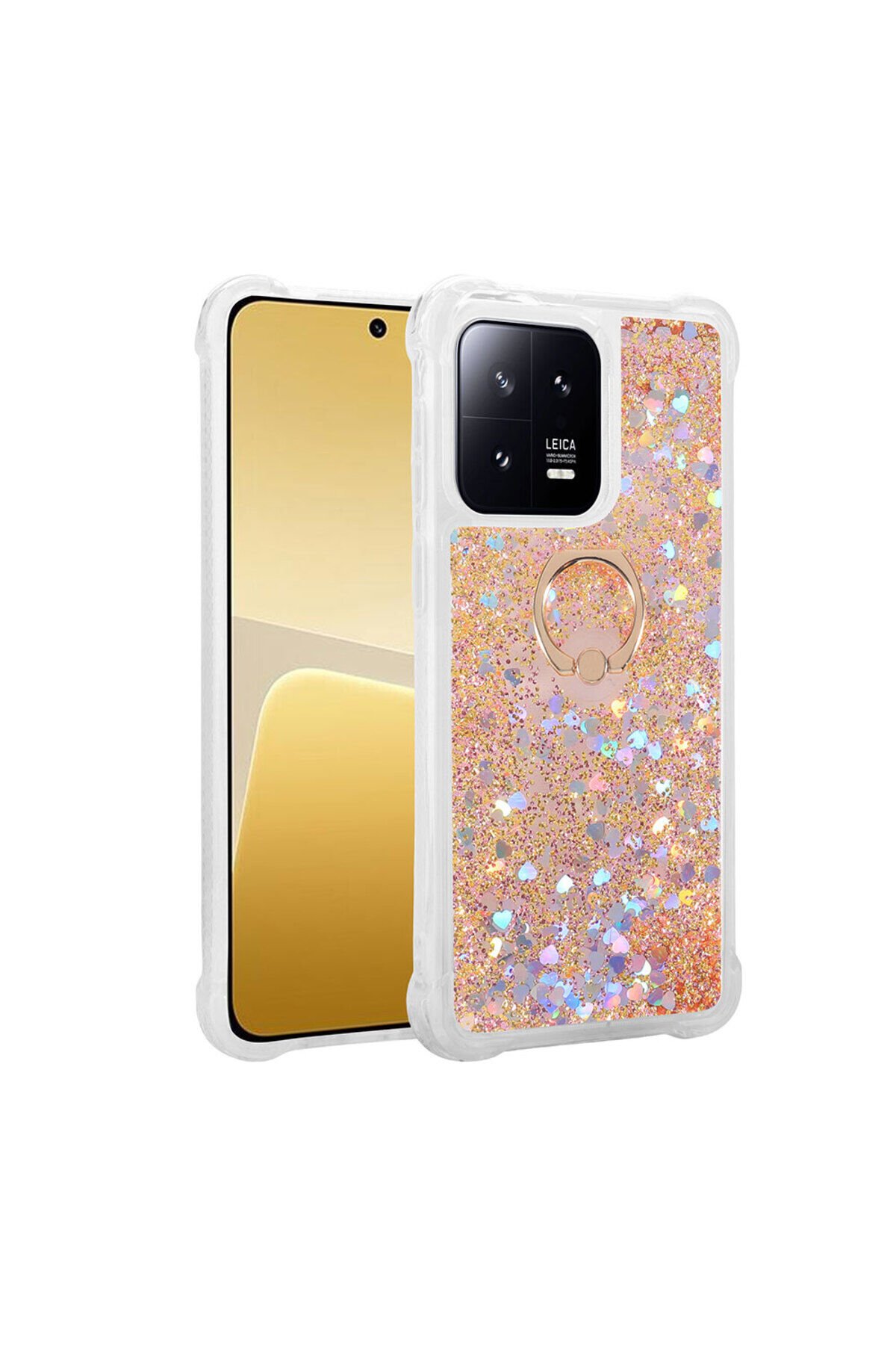 Mi 13 Pro Kılıf ATA Milce Kapak - Gold Gold