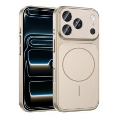 iPhone 17 Pro Kılıf Zore M-Safe Şarj Özellikli Kamera Korumalı Formen Kılıf