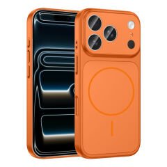 iPhone 17 Pro Kılıf Zore M-Safe Şarj Özellikli Kamera Korumalı Formen Kılıf