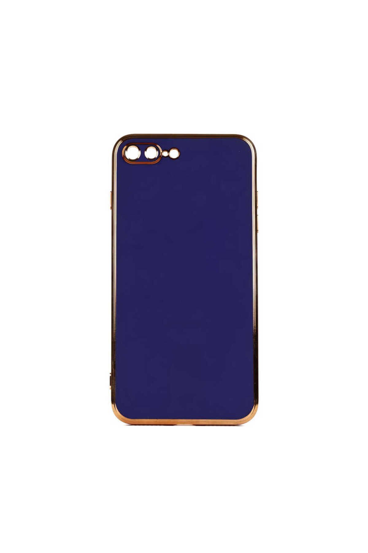 iPhone 7 Plus Kılıf BSAY Bark Kapak - Lacivert Lacivert