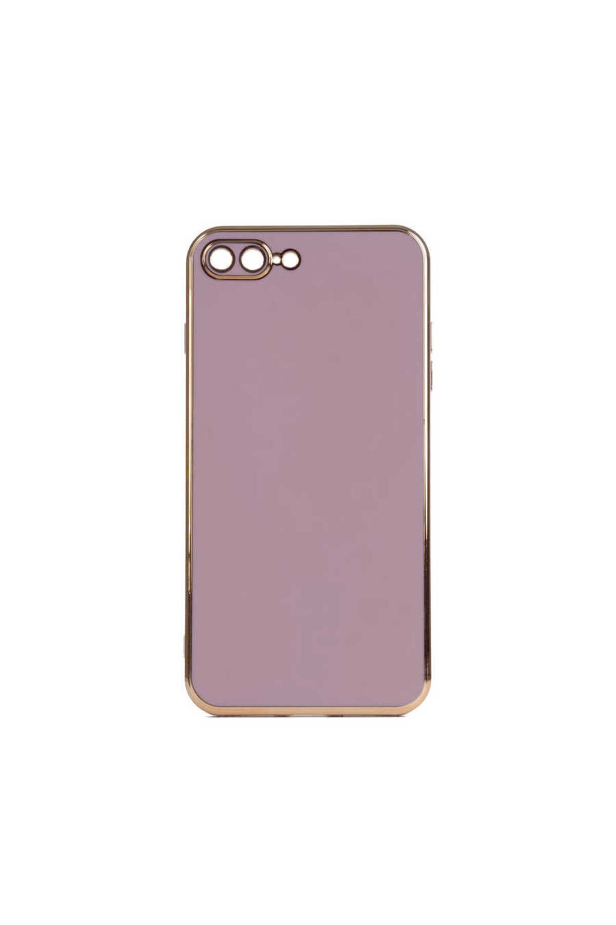 iPhone 7 Plus Kılıf BSAY Bark Kapak - Lacivert Mavi Açık