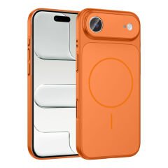 iPhone 17 Air Kılıf Zore M-Safe Şarj Özellikli Kamera Korumalı Formen Kılıf