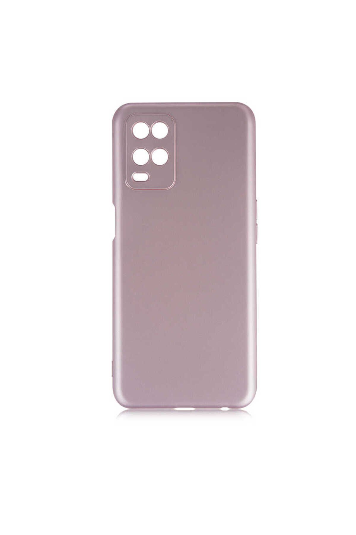 A54 4G Kılıf BSAY Premier Silikon Kapak - Rose Gold Rose Gold