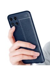 Galaxy M22 Kılıf BSAY Niss Silikon Kapak - Kırmızı Lacivert