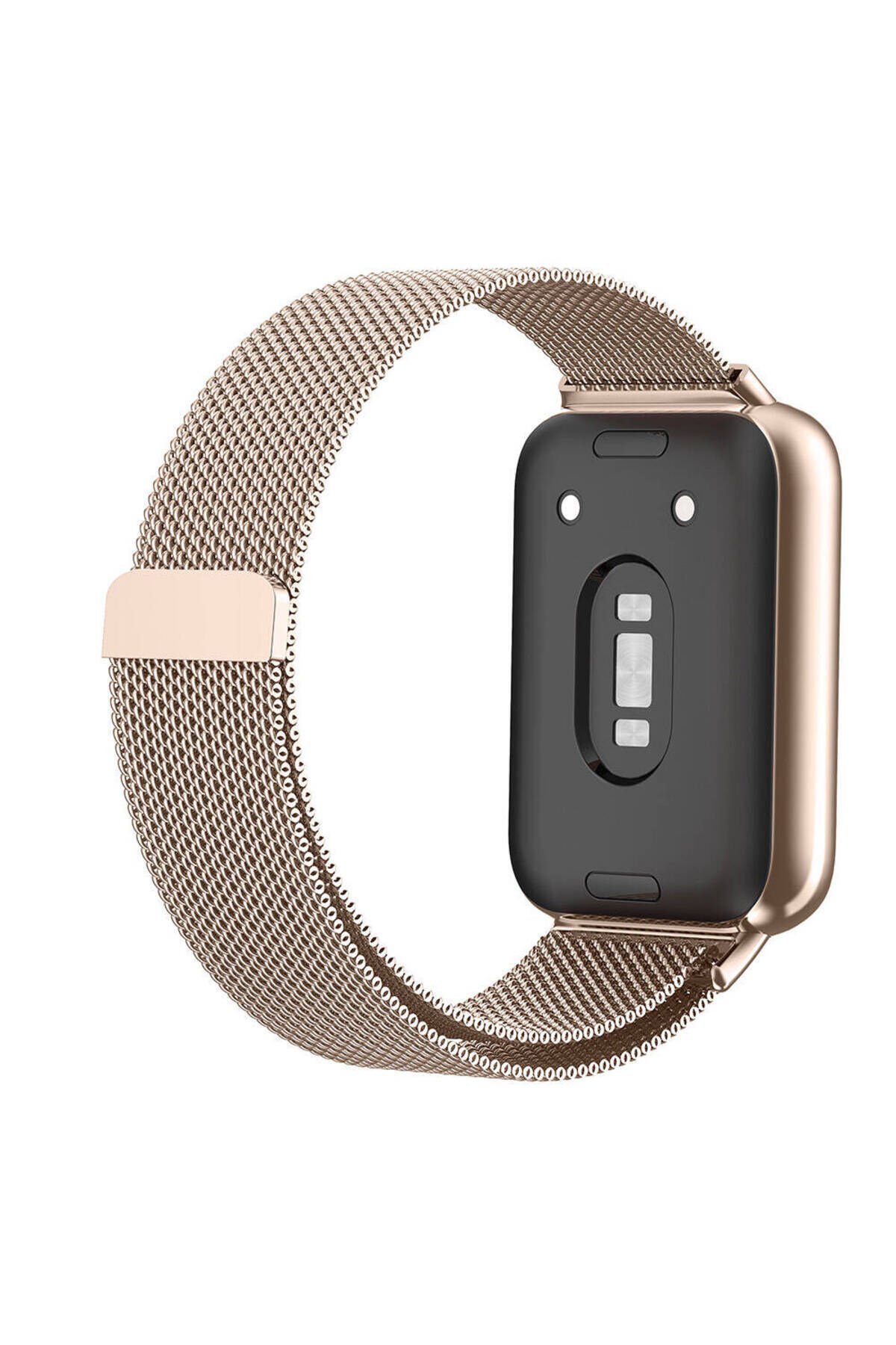 Galaxy Fit 3 BSAY- KRD-01 Metal Kordon-Gümüş Pembe