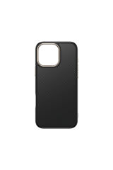 iPhone 16 Pro Kılıf M-safe Şarj Özellikli Karbon Fiber Görünümlü Zore Antina Kapak - Mavi Siyah-Yeşil