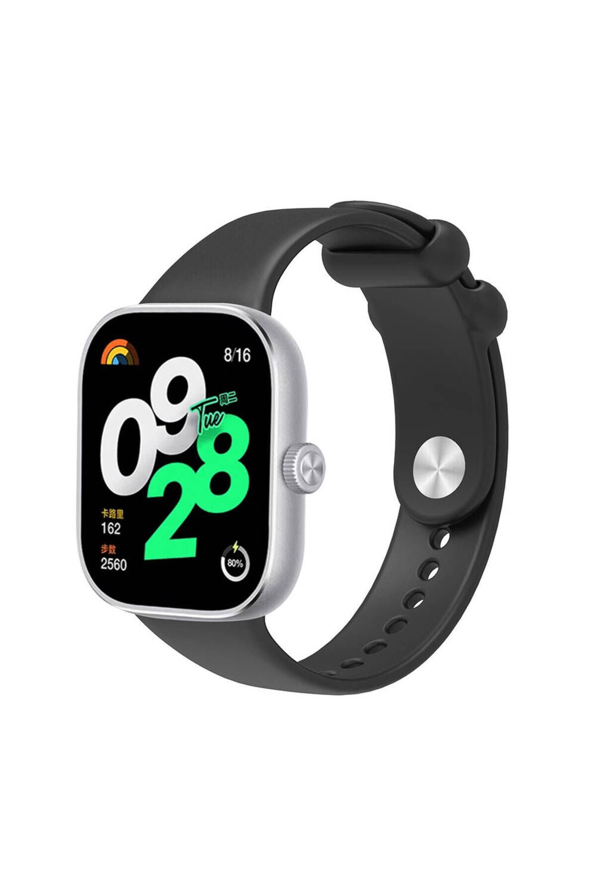 Mi Band 8 Pro BSAY- KRD-109 Silikon Kordon-Sarı Siyah
