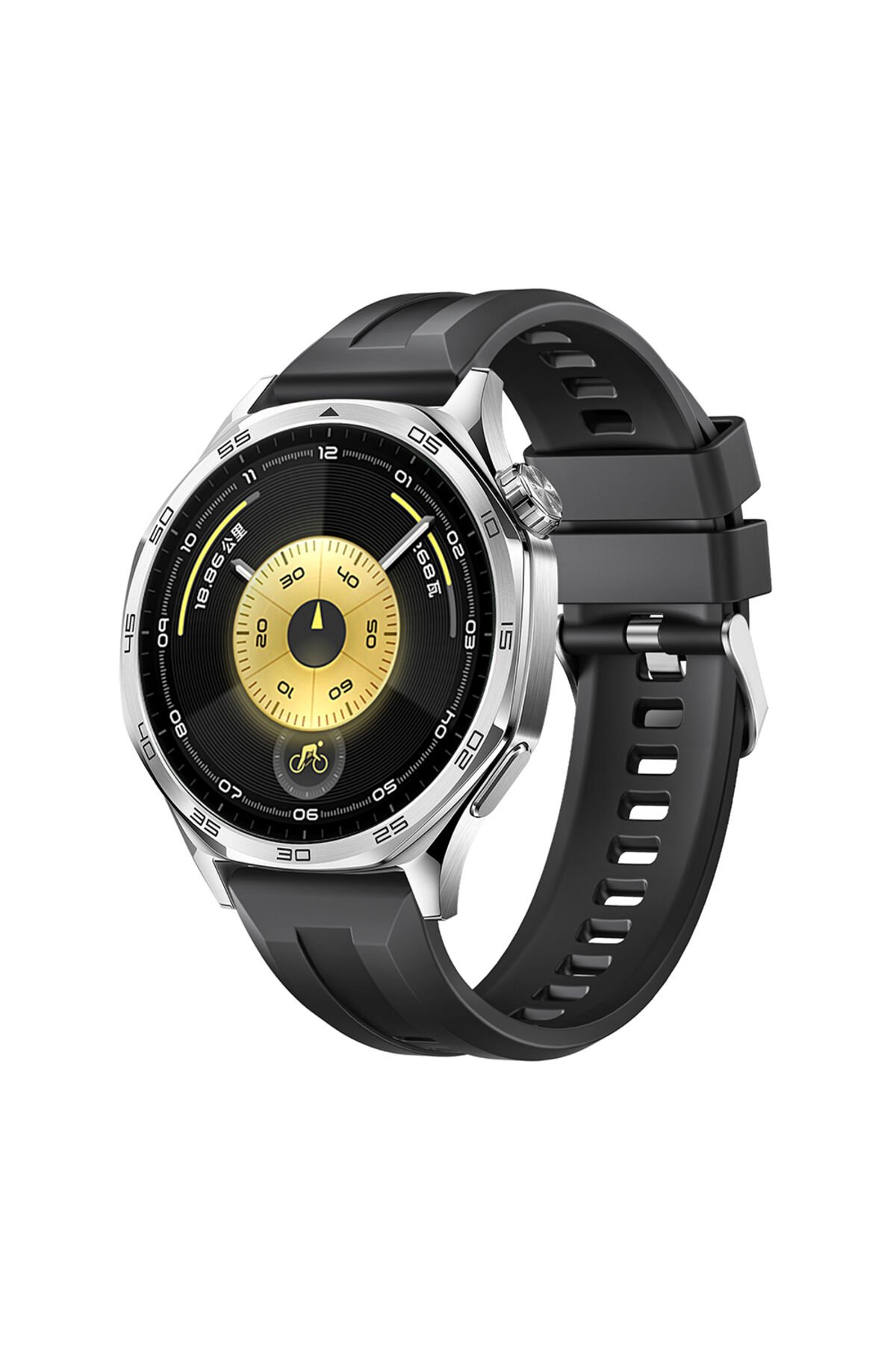 Huawei Honor Magic 2 46mm BSAY KRD-148 22mm Silikon Kordon - Siyah