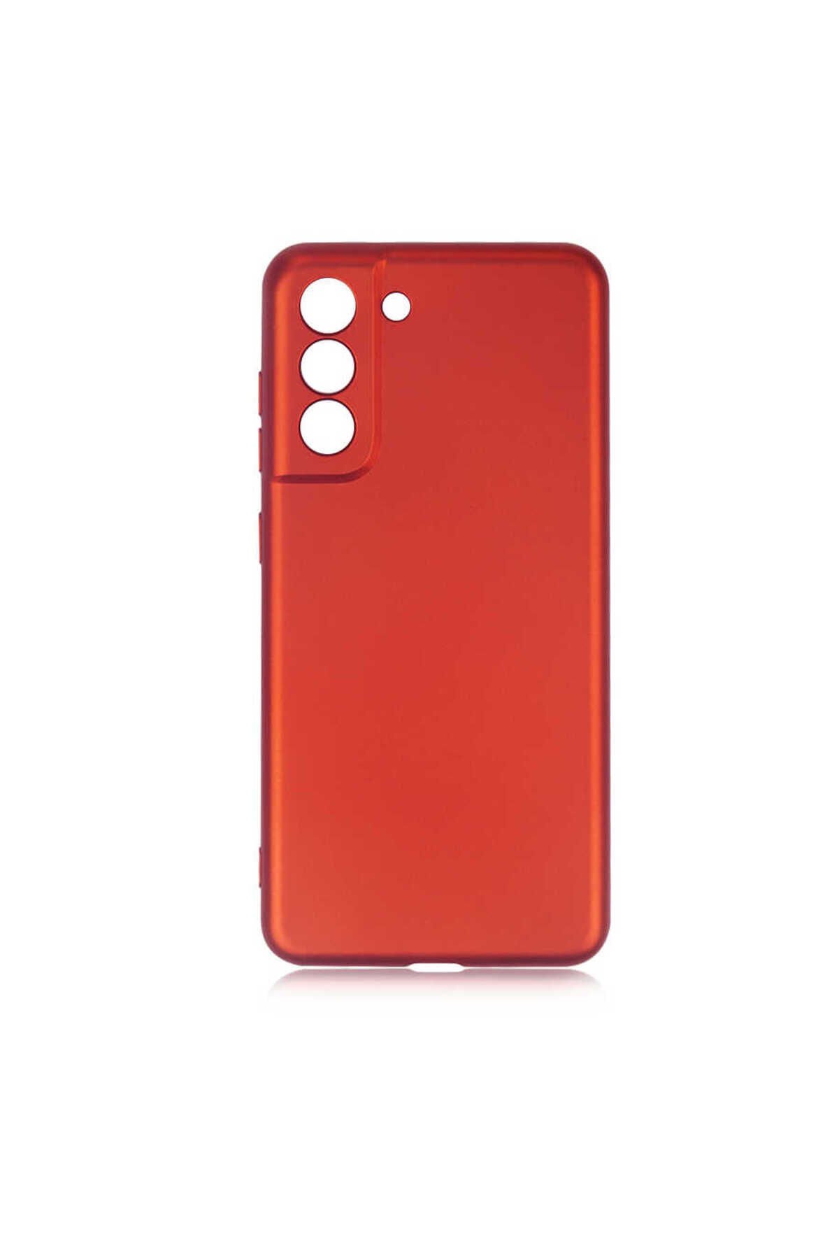 Galaxy S21 FE Kılıf BSAY Premier Silikon Kapak - Kırmızı Kırmızı