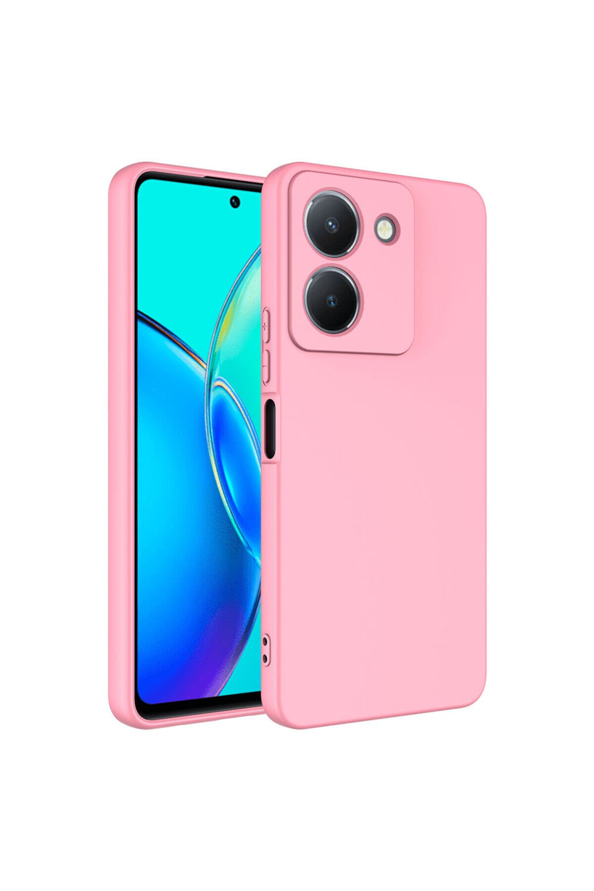 Vivo Y36 4G Kılıf BSAY Mara Lansman Kapak - Pembe Pembe