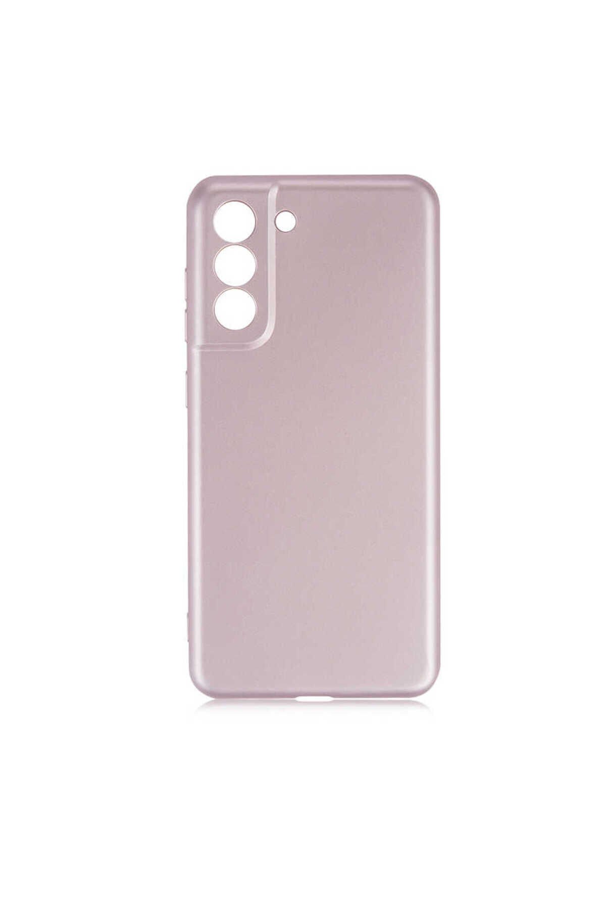 Galaxy S21 FE Kılıf GZST Premier Silikon Kapak - Gold Rose Gold