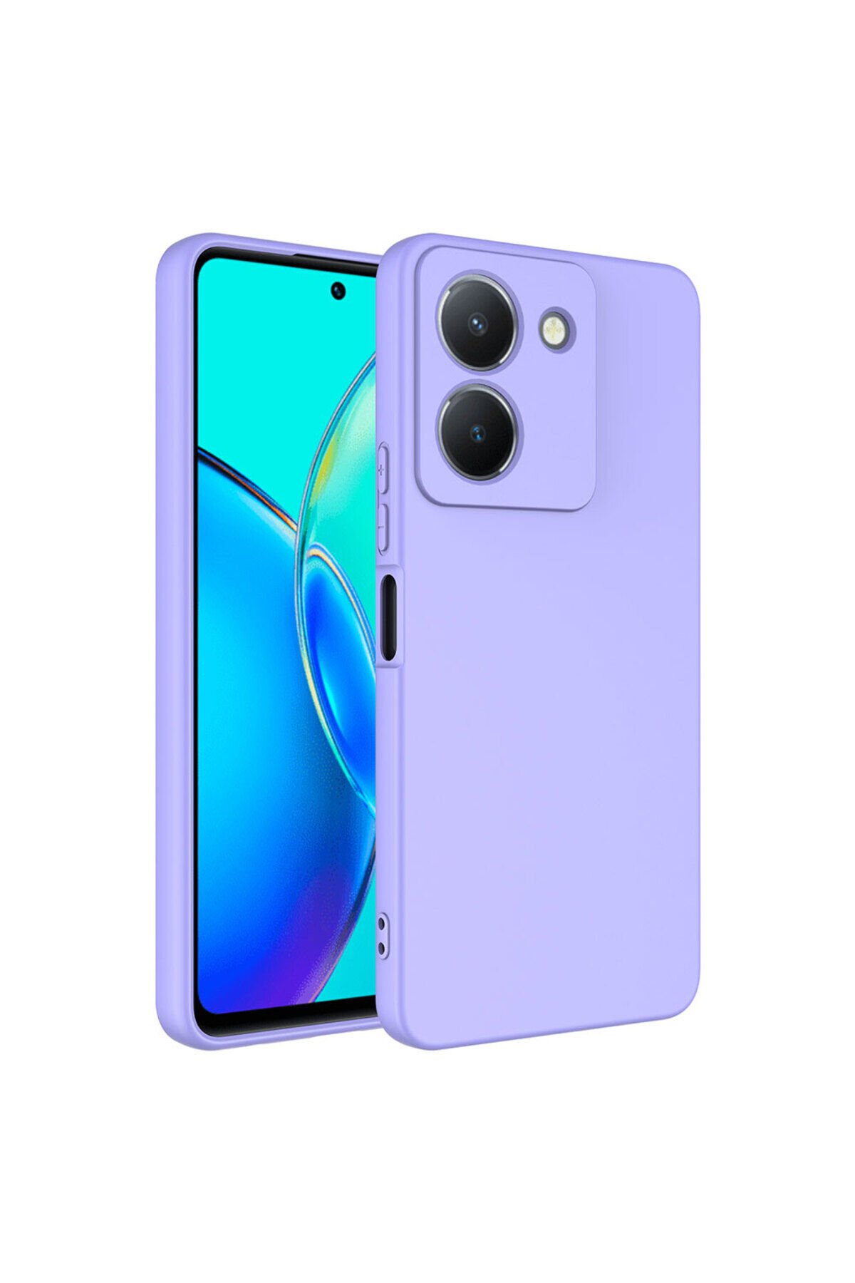 Vivo Y36 4G Kılıf BSAY Mara Lansman Kapak - Pembe Lila