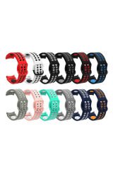 Galaxy Watch 4 40mm KRD-02 Uyumlu BSAY Kordon-Gri-Beyaz