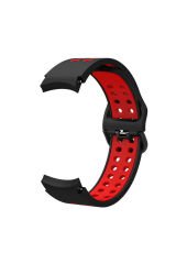 Galaxy Watch 4 40mm KRD-02 Uyumlu BSAY Kordon-Gri-Beyaz