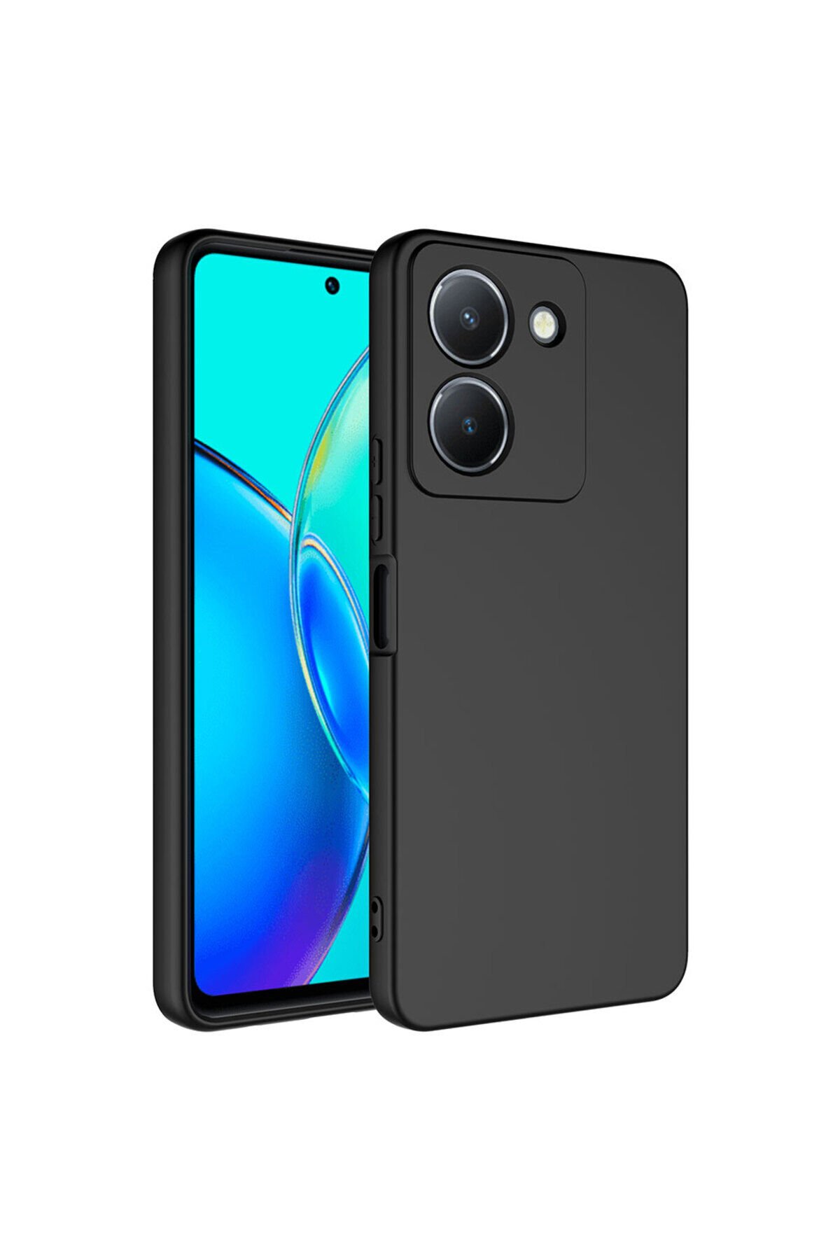 Vivo Y36 4G Kılıf BSAY Mara Lansman Kapak - Pembe Siyah