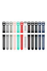 Galaxy Watch 4 44mm KRD-02 Uyumlu BSAY Kordon-Mavi-Sarı