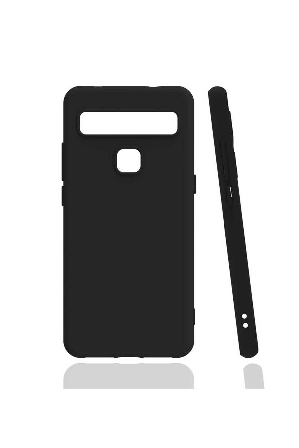 TCL 10L Kılıf BSAY Biye Silikon - Siyah Siyah
