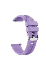 Amazfit Pace ANKY KRD-148 22mm Silikon Kordon - Siyah