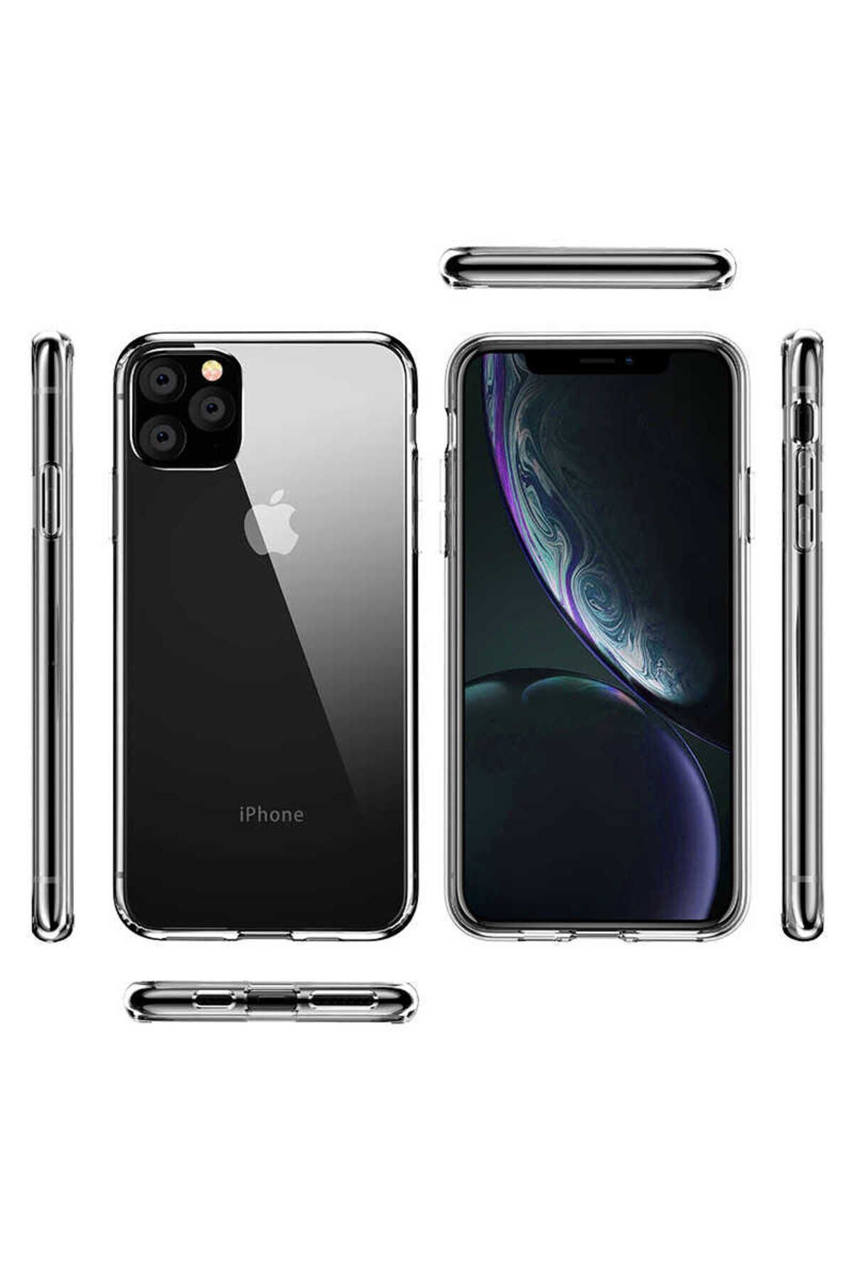 iPhone 12 Pro Max Uyumlu BSAY Droga Kılıf-Renksiz