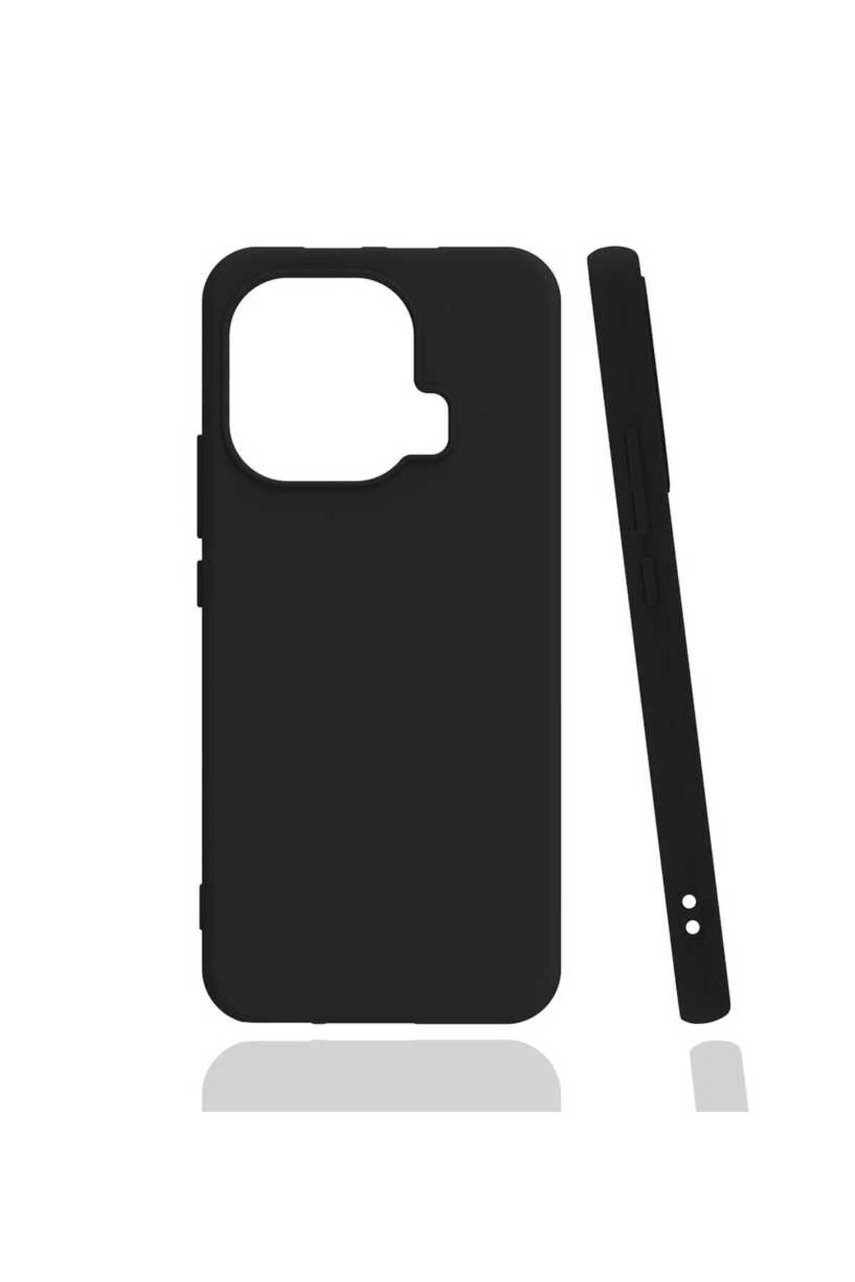 Mi 11 Pro Kılıf BSAY Biye Silikon - Siyah Siyah