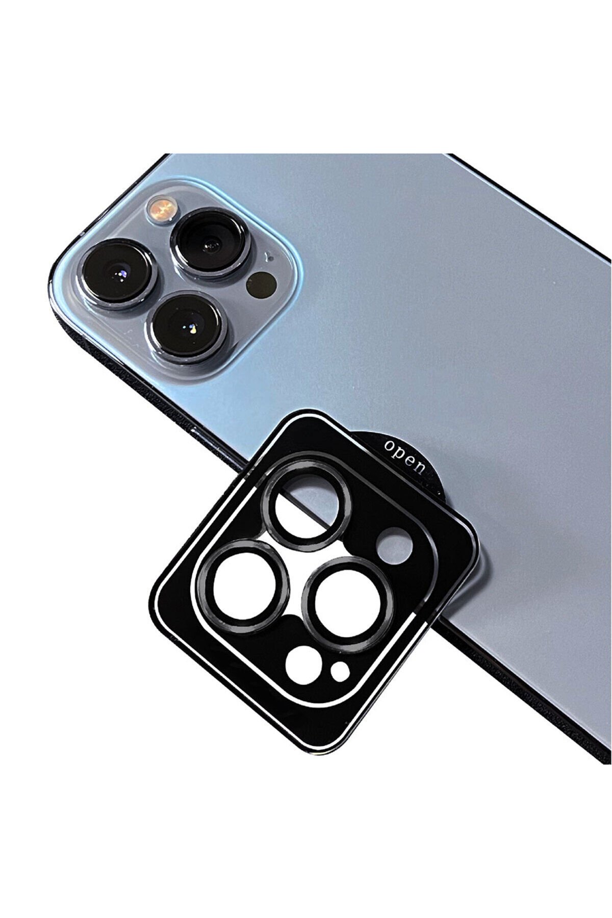 iPhone 13 Pro Max Uyumlu GZST CL-09 Camera CLO ProtCLOor-Koyu Gri
