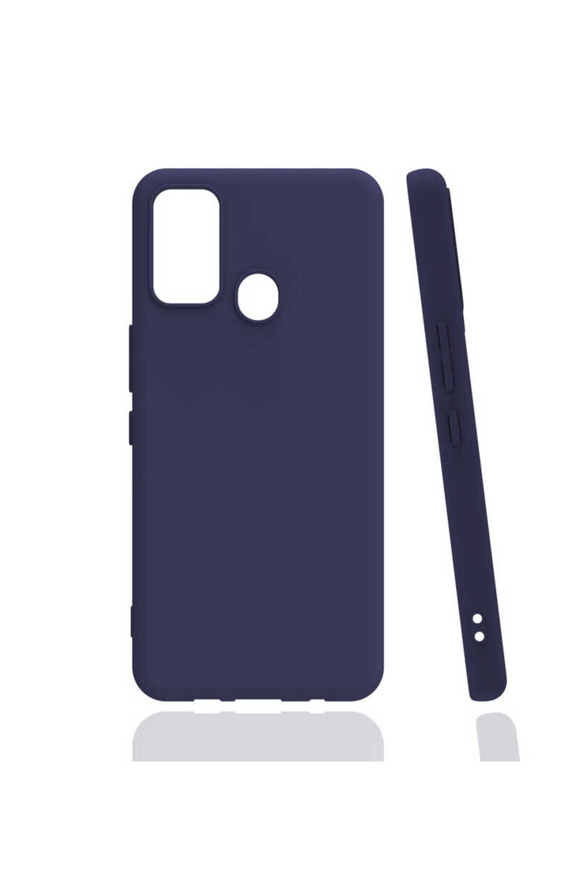 Tecno Spark 7T Kılıf BSAY Biye Silikon - Lacivert Lacivert
