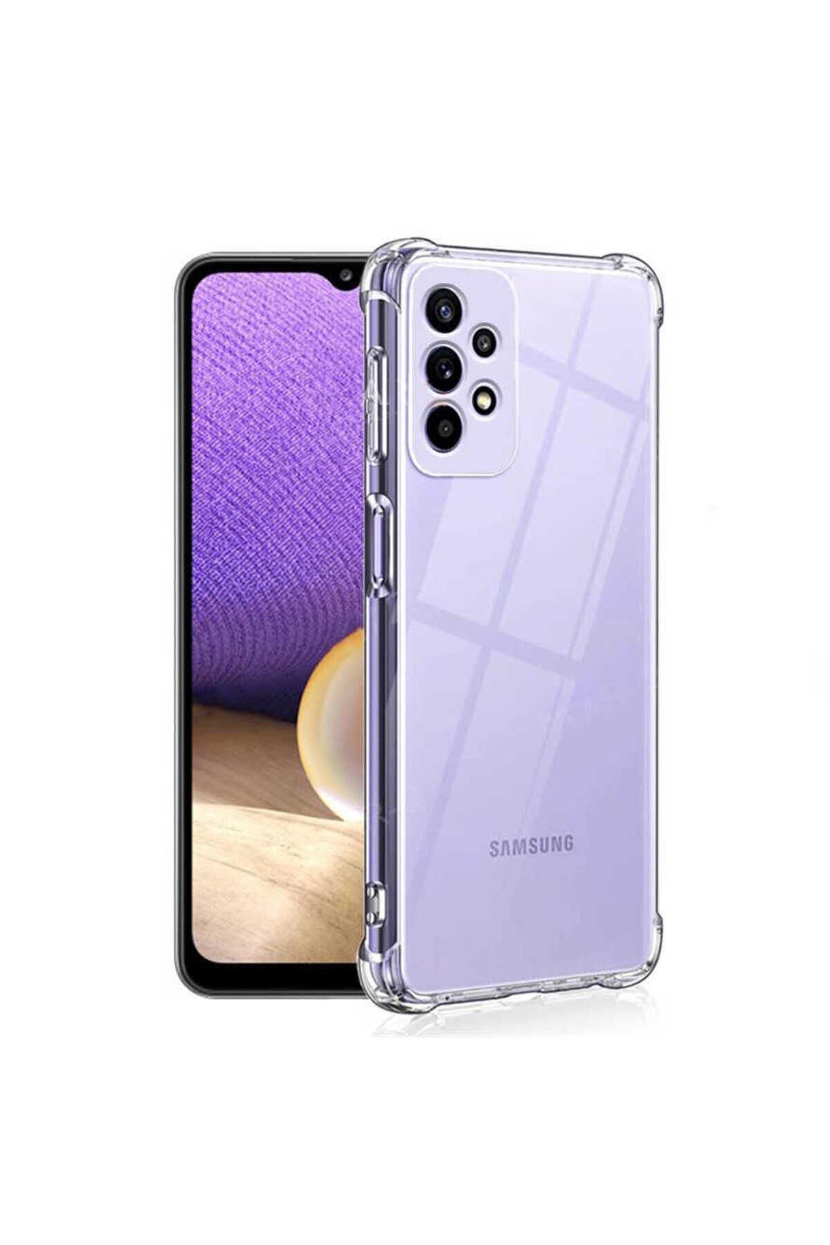 Galaxy A33 5G Kılıf STSR Kamera Korumalı Nitro Anti Shock Silikon - Renksiz Renksiz