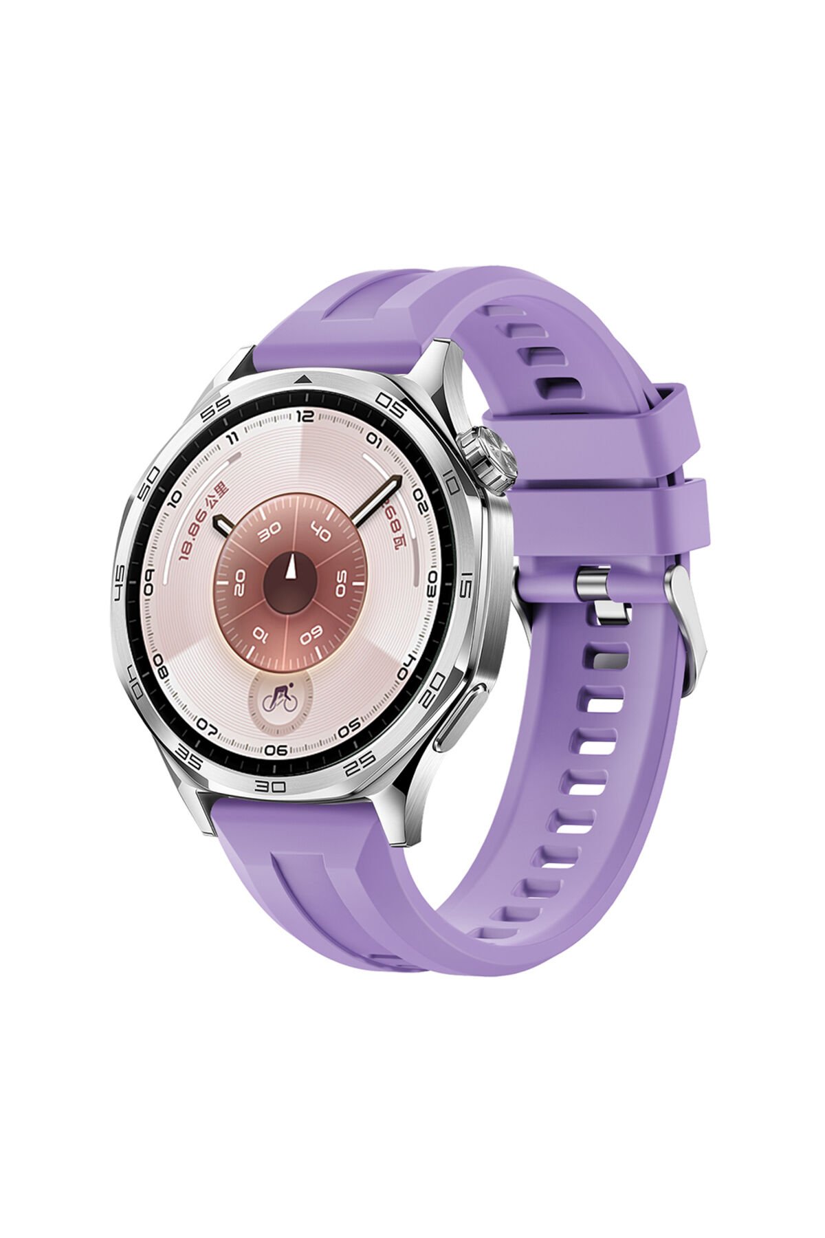 Galaxy Watch 3 45mm BSAY KRD-148 22mm Silikon Kordon - Lila