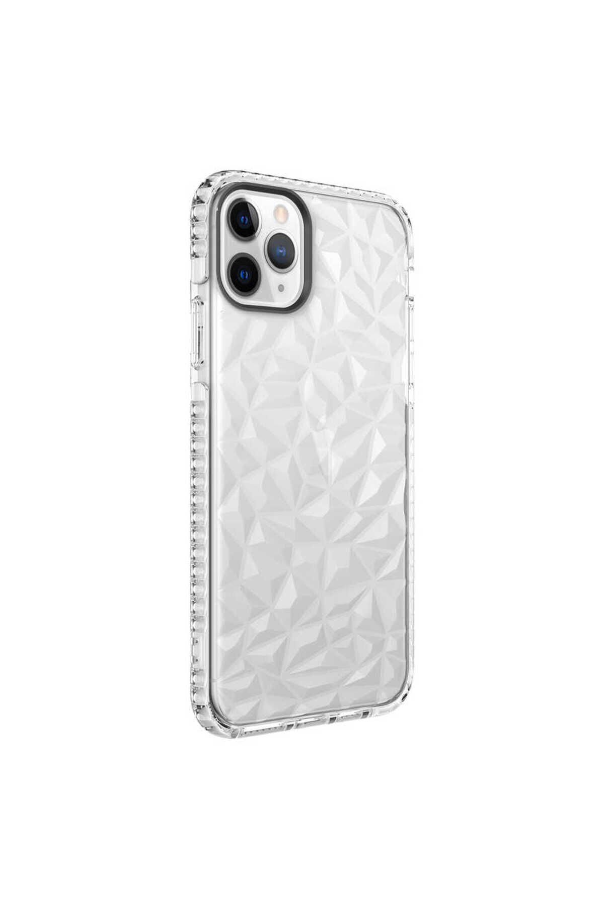 iPhone 11 Pro Max Uyumlu BSAY Buzz Kılıf-Siyah Beyaz
