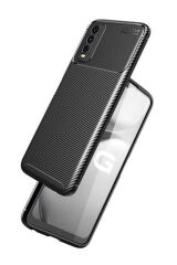 Vivo Y20S Kılıf SBT Negro Silikon Kapak - Siyah Siyah