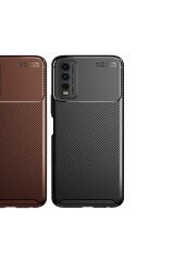 Vivo Y11S Kılıf SBT Negro Silikon Kapak - Lacivert Lacivert