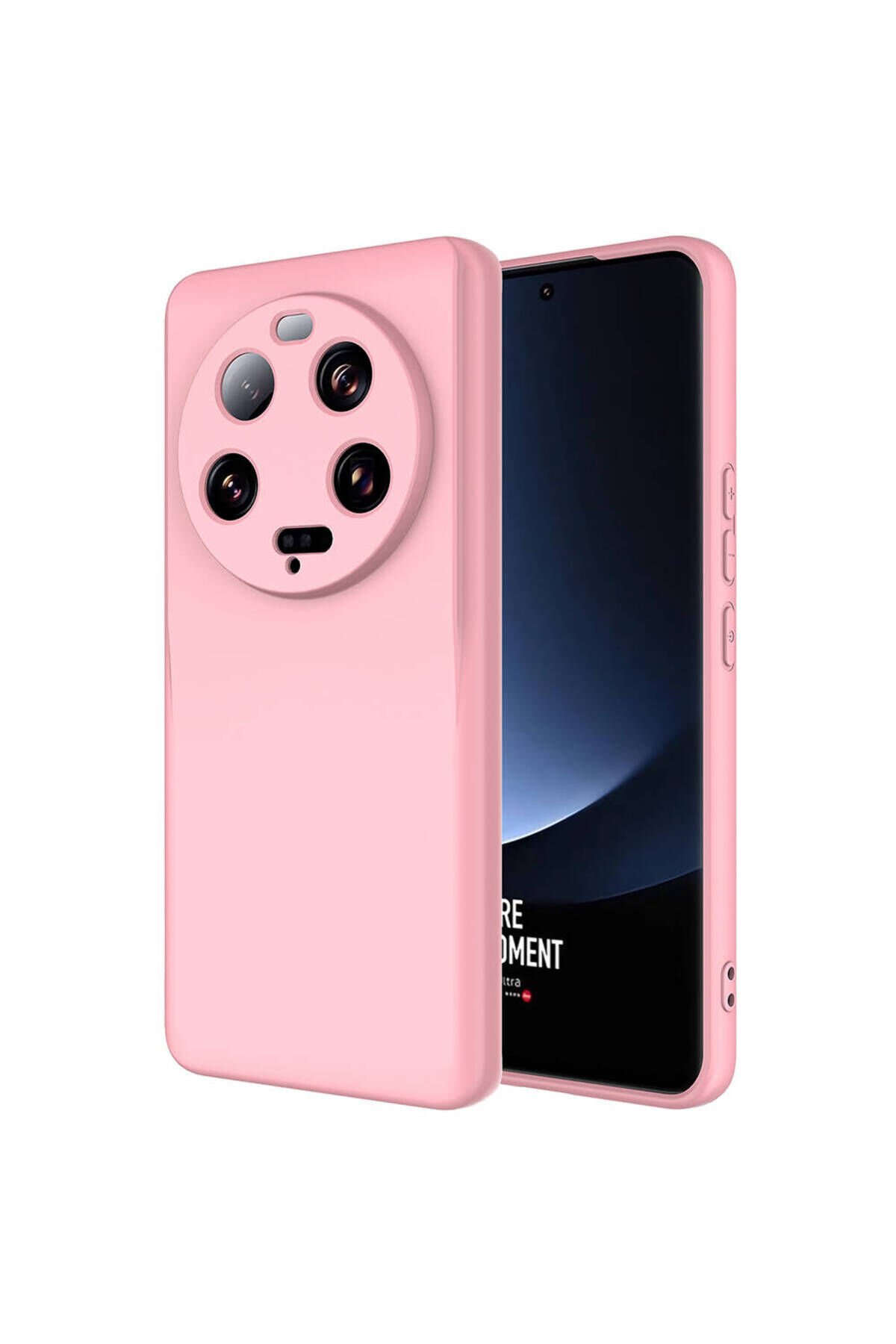 Mi 13 Ultra Kılıf BSAY Mara Lansman Kapak - Pembe Açık Pembe Açık