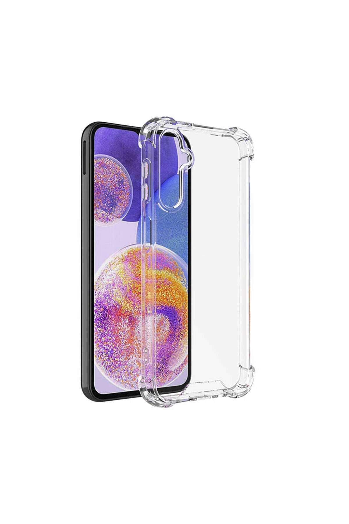 Galaxy S24 Plus Kılıf GZST Nitro Anti Shock Silikon - Renksiz