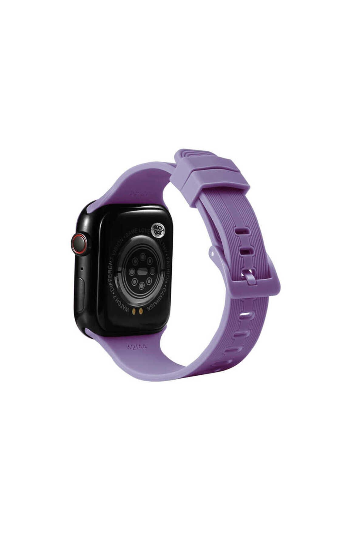 Watch 44mm KRD-23 Uyumlu BSAY Kordon-Lila