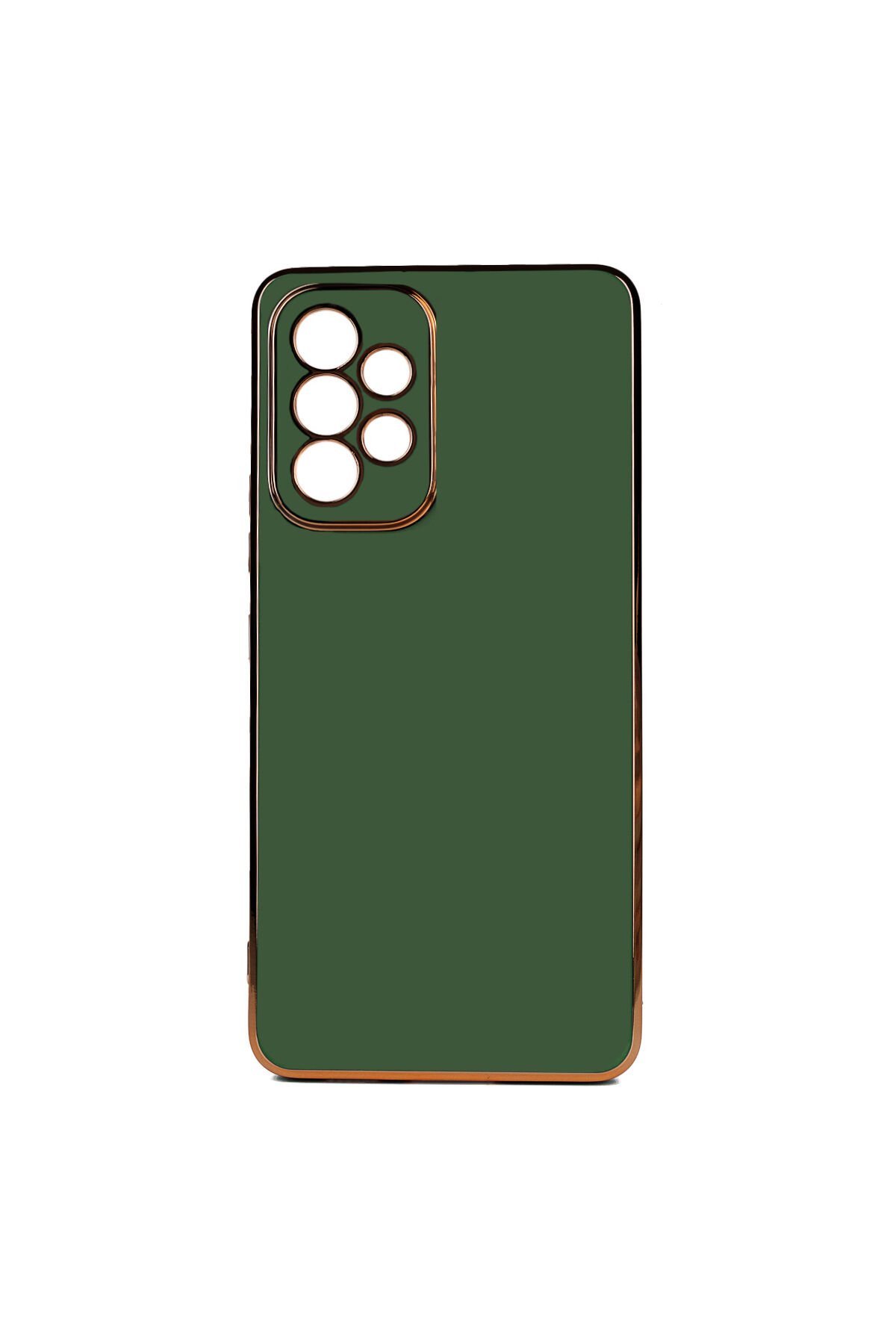 Galaxy A33 5G Kılıf BSAY Bark Kapak - Koyu Yeşil Koyu Yeşil
