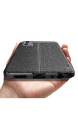 Vivo Y11S Kılıf BSAY Niss Silikon Kapak - Siyah Lacivert