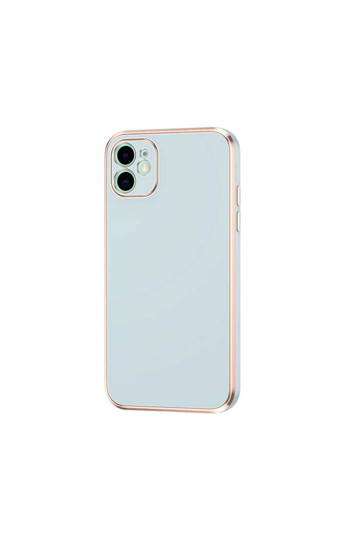 iPhone 11 Uyumlu BSAY Bark Kılıf-Siyah Mavi Açık