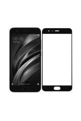 Mi 6 Davin 5D Cam Ekran Koruyucu - Siyah