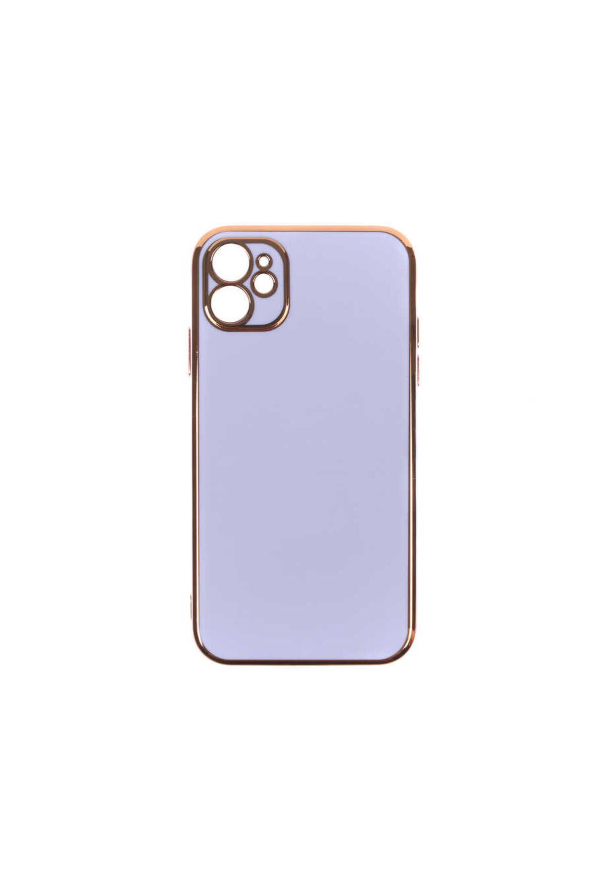 iPhone 11 Uyumlu BSAY Bark Kılıf-Siyah Mor