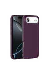 iPhone 17 Air Kılıf ZPRB Mara Lansman Kapak - Koyu Mor Mor