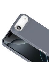 iPhone 17 Air Kılıf ZPRB Mara Lansman Kapak - Koyu Mor Mor