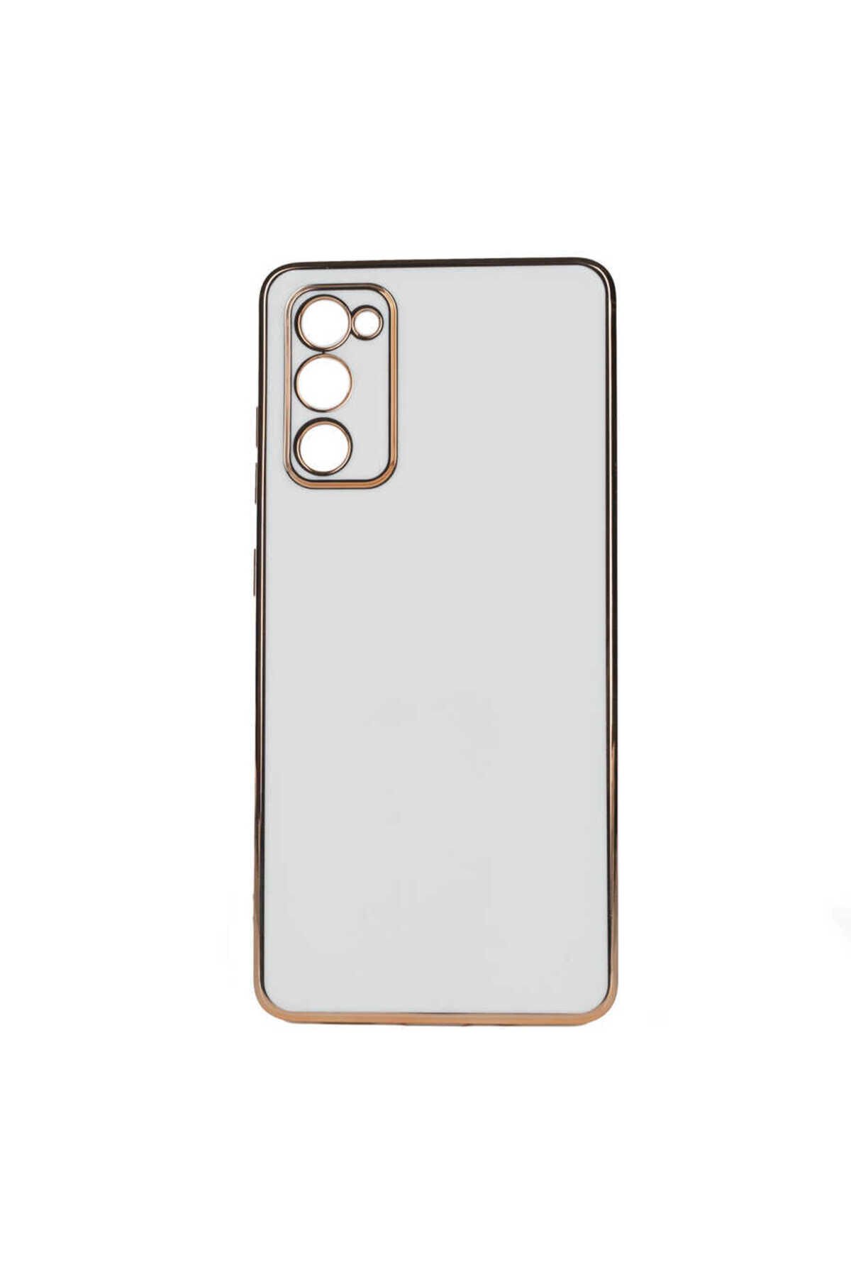 Galaxy A03S Kılıf BSAY Bark Kapak - Mor Beyaz