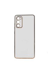 Galaxy A03S Kılıf BSAY Bark Kapak - Mor Beyaz