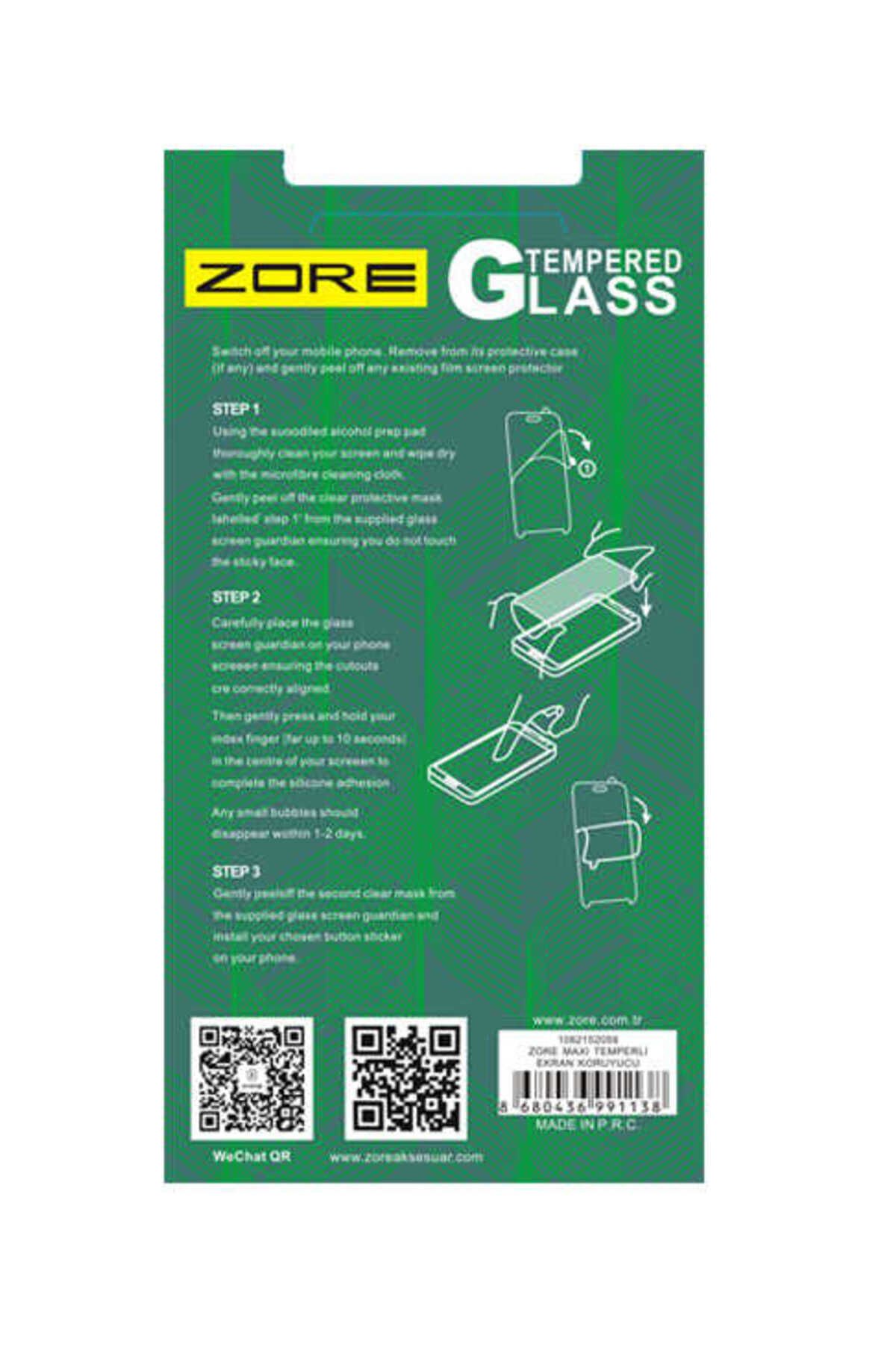 Lenovo K5 Note Maxi Glass Temperli Cam Koruyucu