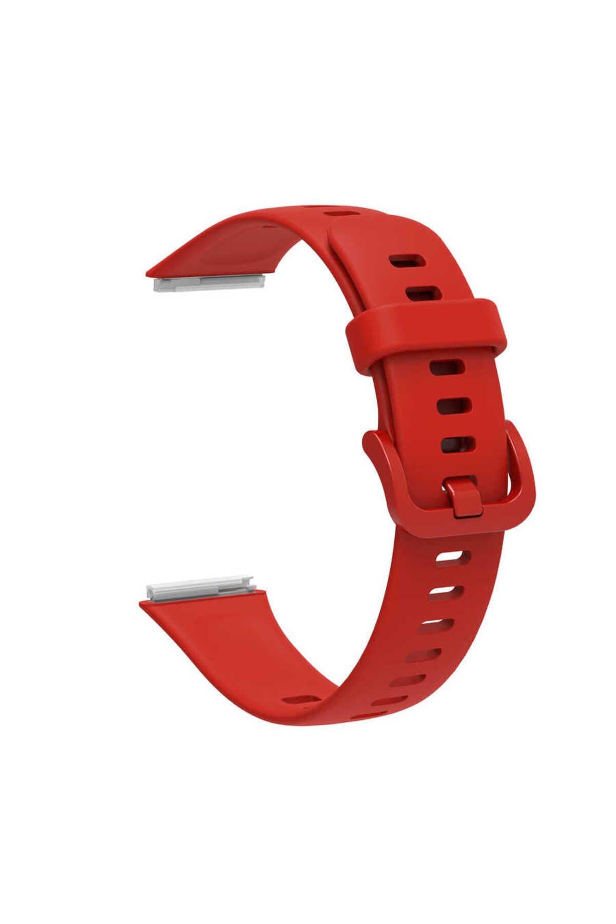 Huawei Band 7 KRD-71 Uyumlu BSAY Kordon-Yeşil Kırmızı